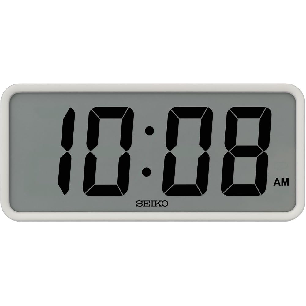 Seiko Clock SEIKO STANDARD Wall Clock/Table Clock, Quartz Clock, Smartphone Time Adjustment Compatible, 112 x 240 x 41 mm, SQ821W
