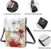 [Barasu] The Rose of Versailles Genuine Leather Smartphone Pouch Shoulder Bag, Thin, Women's and Men's Mini Pouch, Popular Wallet, Crossbody Bag