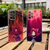 H-Hazbin Hotel N-Niffty Phone Case Transparent Silicone Soft For Samsung S25,S24,S21,S22,S23,S30,Ultra,S20,Plus,Fe