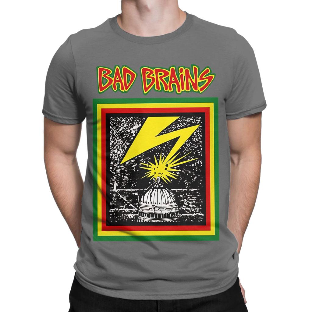 Bad Brainsbad Brains Novelty Graphic 100 Cotton TShirt Bad Brains Tees Tops For Unisex
