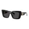Burberry Personality Frame Acetate Square Sunglasses Unisex Sunglasses Black BE4476F-300187