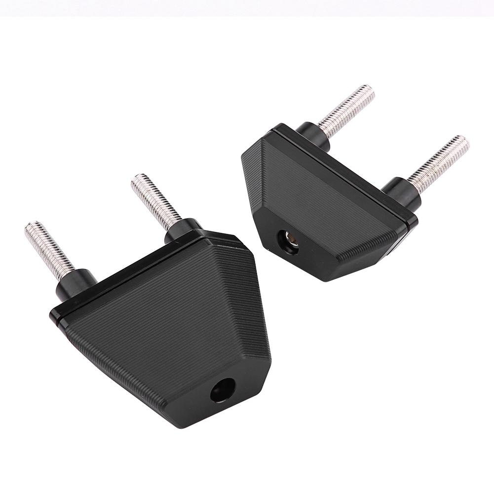 1 Pair Motorcycle Frame Sliders Falling Crash Pad or for 800 1000 750 Black