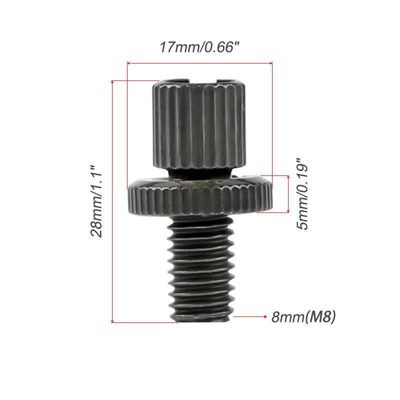 M8 Universal Clutch Brake Cable Adjuster 8mm Screw Nuts for Honda Kawasaki Suzuki Yamaha Bike Bicycle ATV Motorcycle