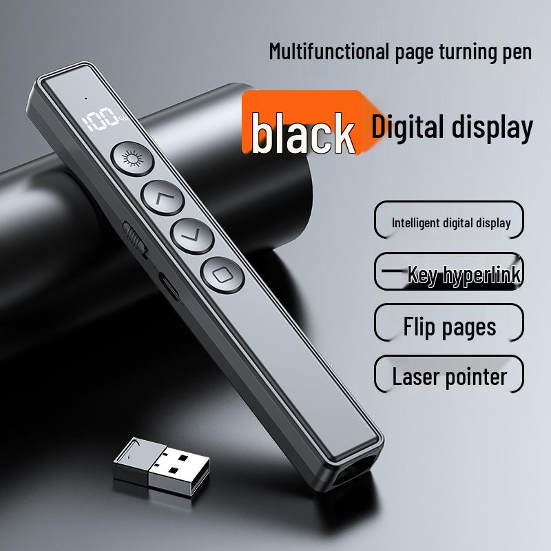 Smart Touchscreen Pen: Multimedia Page Turner for Teaching & Business, Long Battery Life, Plug & Play