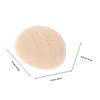 100Pcs Half Craft Balls Unfinished Wooden Mini Hemisphere Smooth for DIY Arts Party Supplies Half Craft Ball
