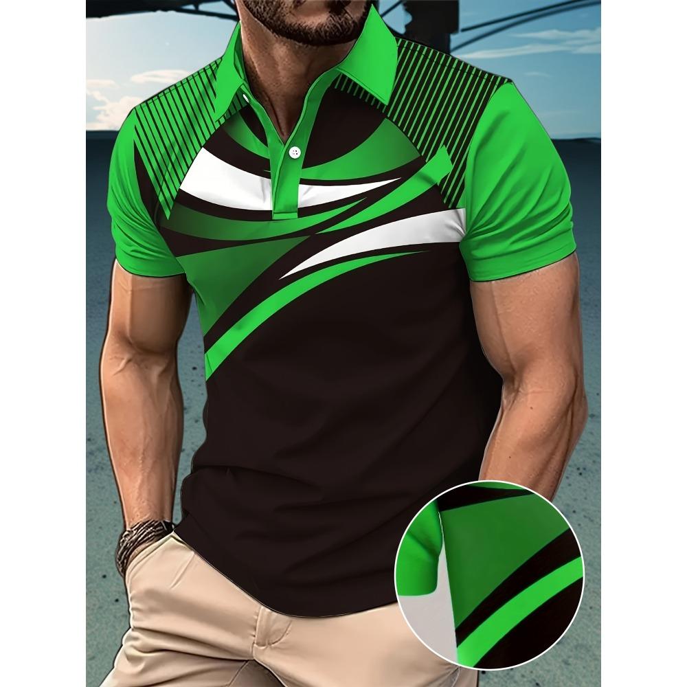 Men's Summer Sweatshirt - Breathable and Comfortable Casual Short Sleeve Polo