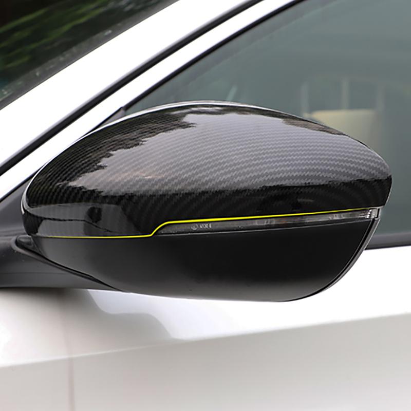 1 Pair Rearview Mirror Cover Cap Carbon Black for Honda Accord 10th 2018