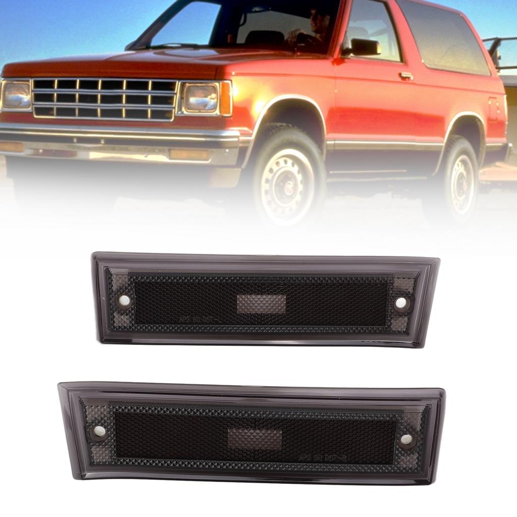 Car Front Bumper Side Marker Light Housing Cover Accessory Replacement for 1981‑1991