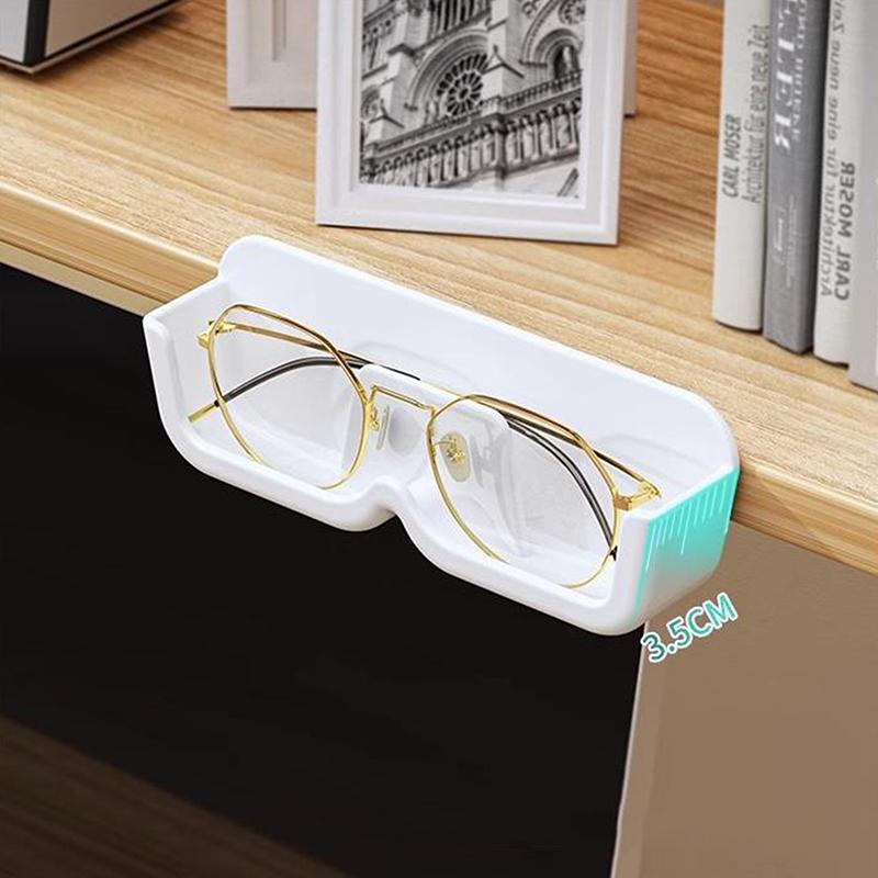 Wall-Mounted Glasses Holder Eyeglasses Storage Box Glasses Display Rack Sunglasses Display Holder Bedside Storage Rack
