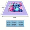1pc Stitch Printing Blanket - Soft, All-Season Throw for Office Blanket, Personalized Gift with Adorable Cartoon Design