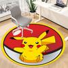 1pc Pokeball Office Round Area Rug, Indoor Mat Suitable For Office, Under Office Chairs Bedroom Living Room Home Decor, Room Deco