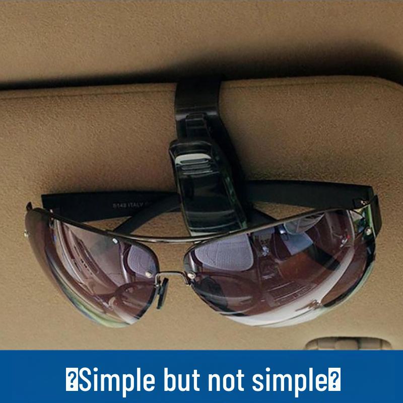 Car Glasses Clip - Securely hold your glasses or cards in the car with this convenient clip. Great for sunglasses, eyeglasses, and more.
