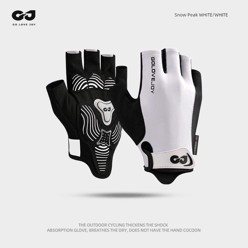 Cycling Gloves for Women, Half-Finger, Anti-Slip, Anti-Callus, Anti-Abrasion, Shock-Absorbing, for Road and Mountain Bikes, Sun Protection