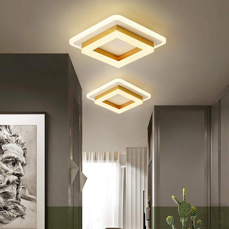 LED Minimalist Modern Aisle, Entrance, Walk-in Closet, and Balcony Dimmable Light
