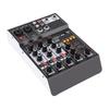 Sound Mixer USB MP3 Bluetooth Computer Input 4 Channel 48V Phantom Power Stereo DJ Mixer for Computer Recording Karaoke