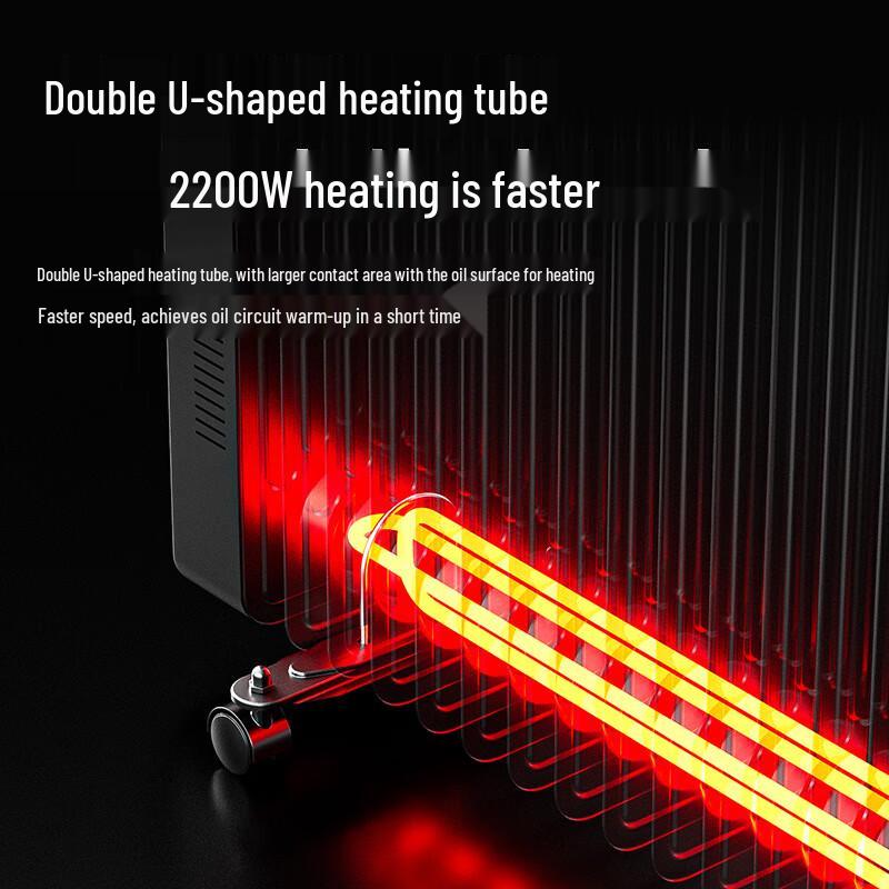 SAST 2200W 9-Fin Electric Oil Heater