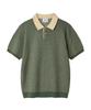 BROMPTON LONDON Collar Sweater - Khaki (P262Mkt130)