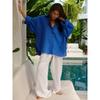 Spring Summer Loose Casual Women Shirts Female Fashion Office Long Sleeved Blouse Solid Color Lapel Buttons Simple Tops Ladies Clothing