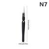 Stainless Steel Nails Shaping Tool Tweezers Nail Extension Clips For Nail Extension Nail Art Manicure