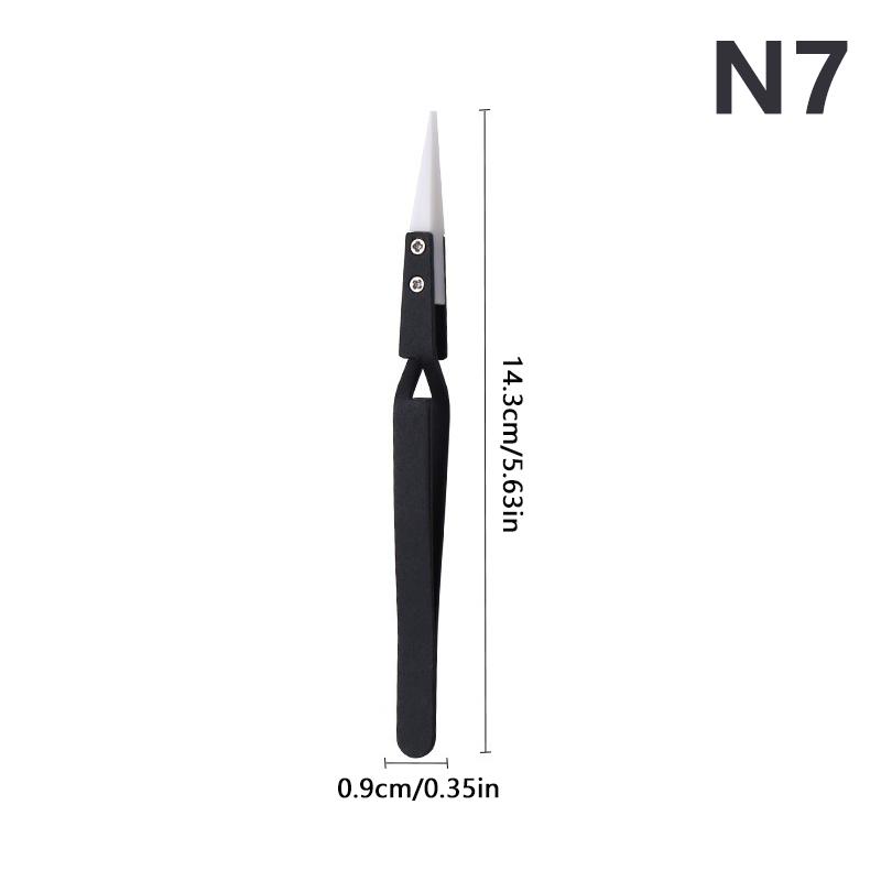 Stainless Steel Nails Shaping Tool Tweezers Nail Extension Clips For Nail Extension Nail Art Manicure