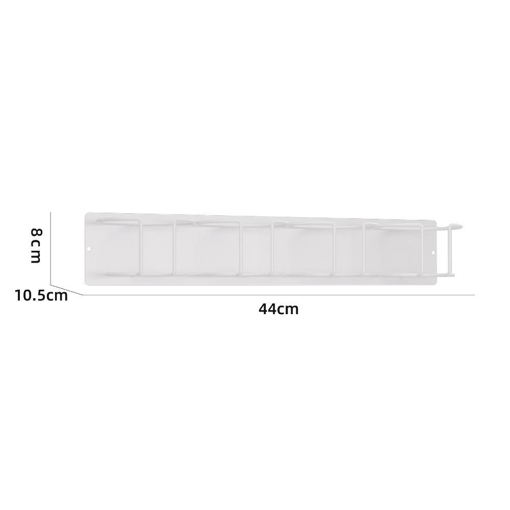 

Practical Cup Holder Magnetic Tumbler Lid Organizer New Water Bottle Organizer Refrigerator White-4 Cups