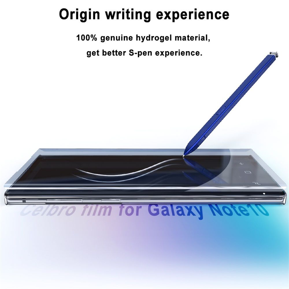 Slim 3D HD Protective Cover Hydrogel Film For Samsung Galaxy Note 10 / 10+ Plus Screen Protectors