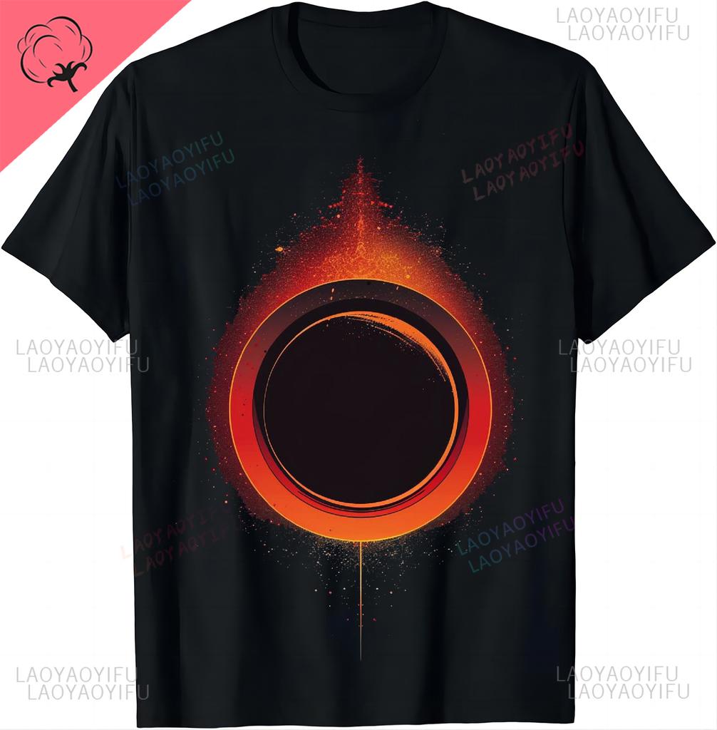 Schwarzes Loch Physik Universum Physik Astrophysiker T-Shirt Lustig Astronomie Wissenschaft Oberteile für Damen Baumwolle Kurzarm Tee