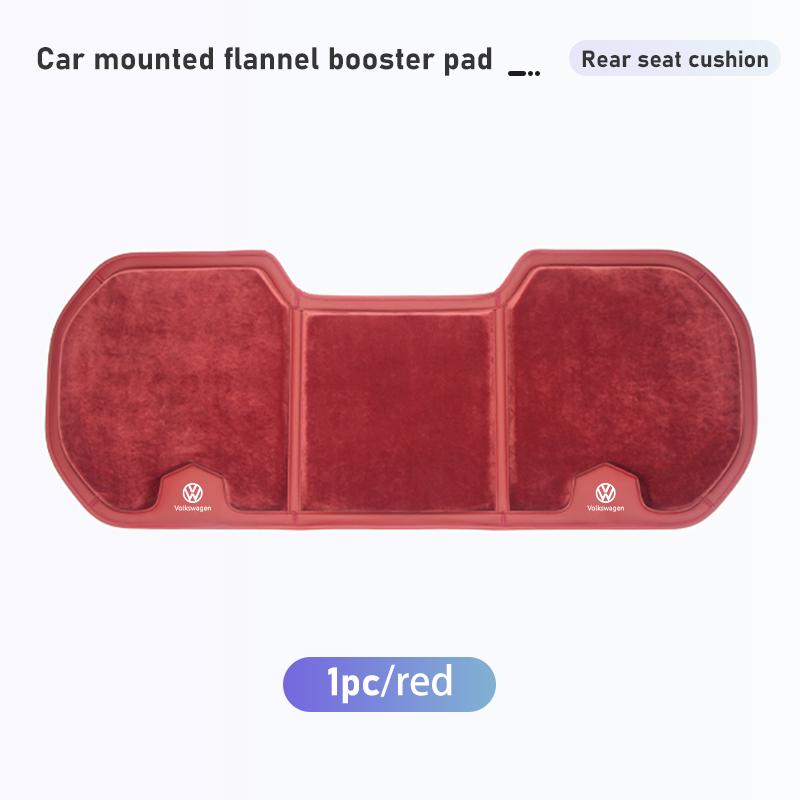 RUN1 Car Seat Flannel Booster Protector Cover Plush Winter Cushion For Volkswagen VW Polo Jetta Sagitar Magotan Passat B5 B6 B7 CC