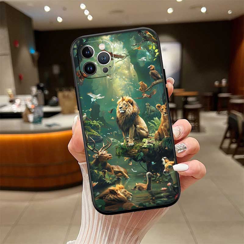 

UP3 Animal lion New High-End Shell Phone Case for Redmi Note 10 11 12 Pro Max 10S 10C 10T 11A 11S 12S 12C Redmi Note 12 Pro 4G