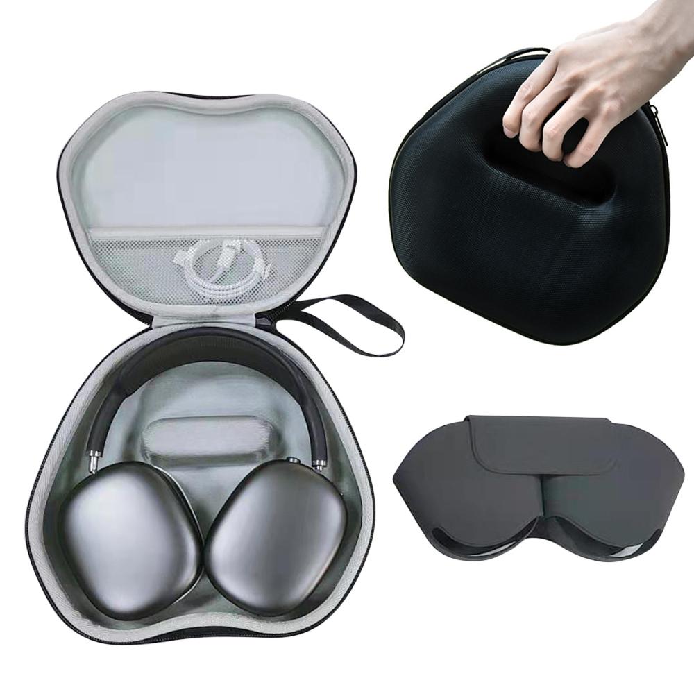 New For Airpods Max Bluetooth Earphone Storage Bag EVA Hard Shell Portable Wireless Headphone Shockproof Protective Cover Case