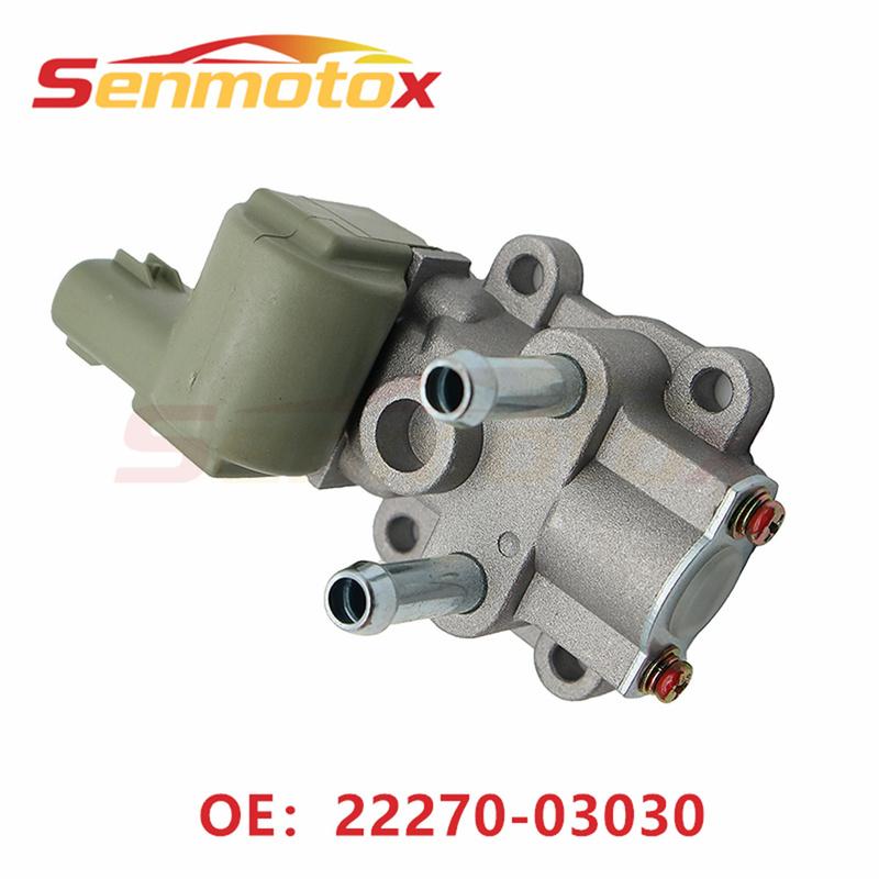 22270-03030 Idle Air Control Valve 22270-74340 For Toyota Camry 2000-1996 Solara 2000 4Cyl 2.2L 2227003030 Auto Accessories