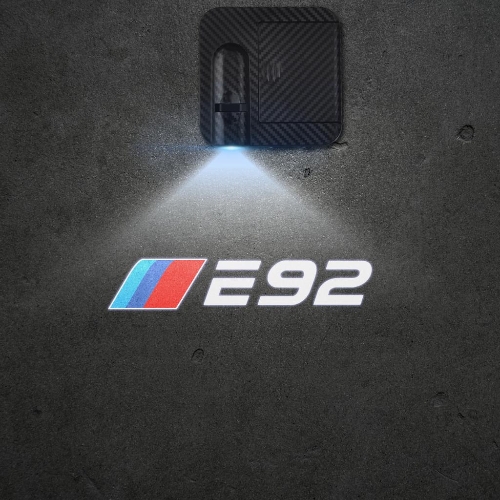 1/2PCS For E30 E34 E46 E92 E60 E61 E36 E39 E87 E90 E91 Car Door Welcome Lights Laser Projector Logo Wireless Sensing Accessories