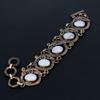 Rainbow Moonstone Bracelet Gemstone Jewelry, 999 Copper Wire Wrapped Bracelet, Adjustable Handmade Beautiful Jewelry Chain Bracelet