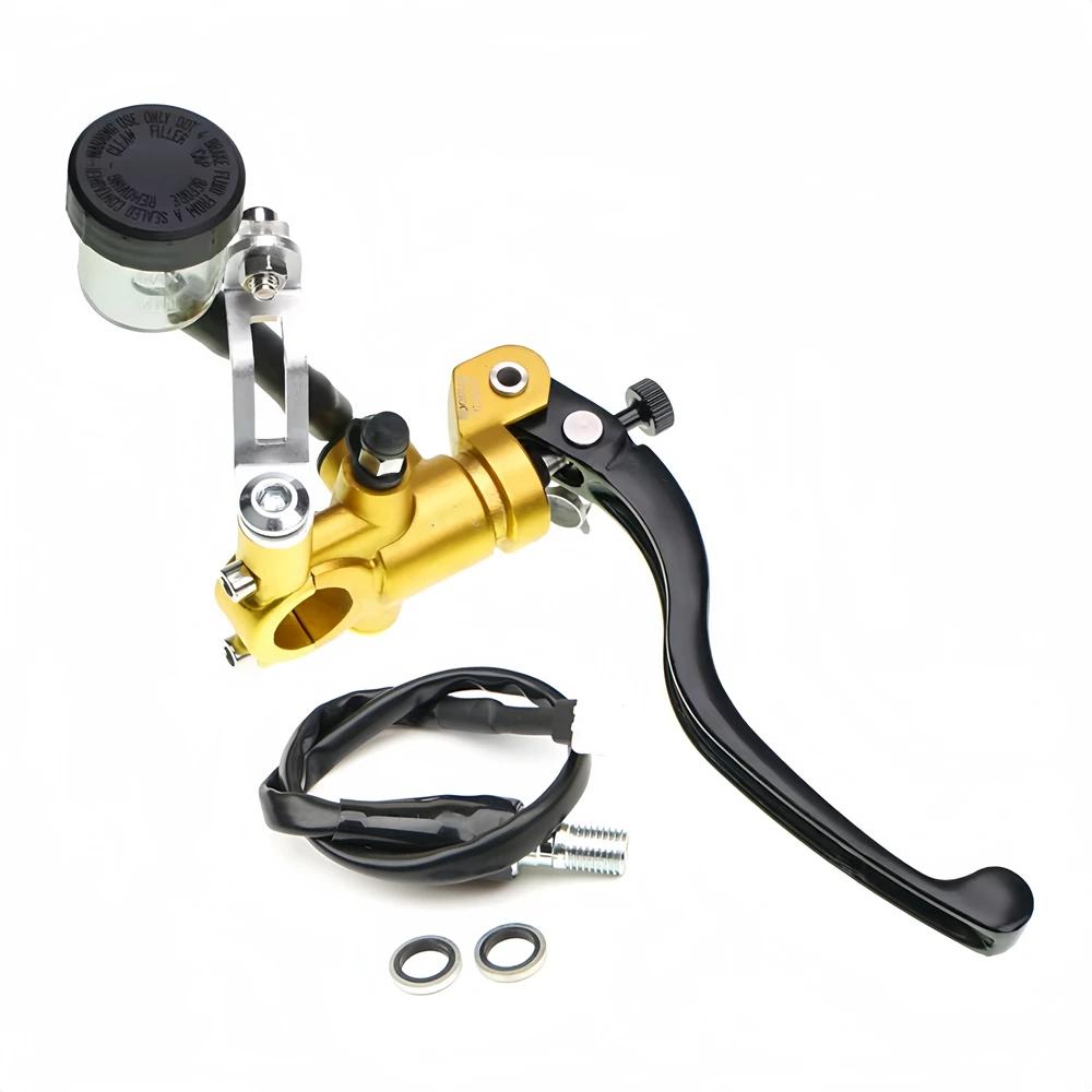 Universal 17.5mm Brake PX1 Motorcycle Brake Clutch Pump Lever Radial Master Cylinder 7/8" 22mm For Yamaha Kawasaki Suzuki