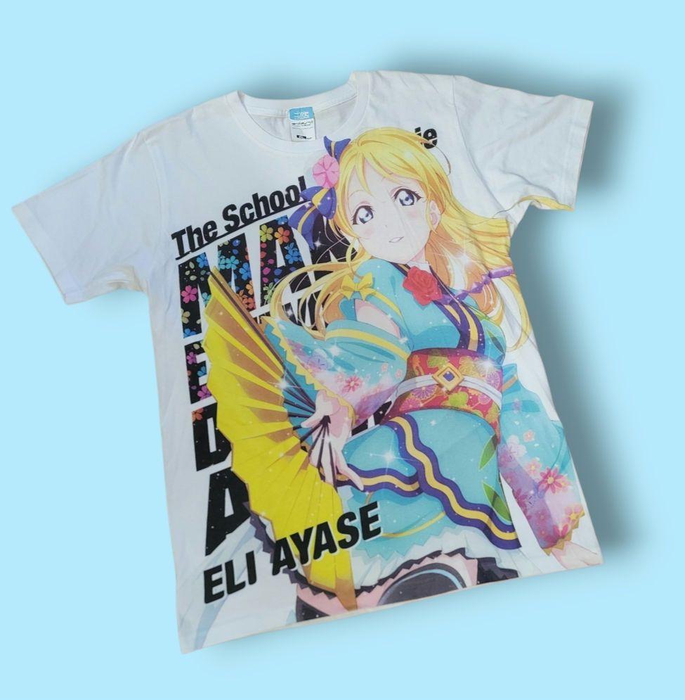 

[USED] COSPA Love Live! Ayase Eli Full Graphic T-Shirt Movie Edition