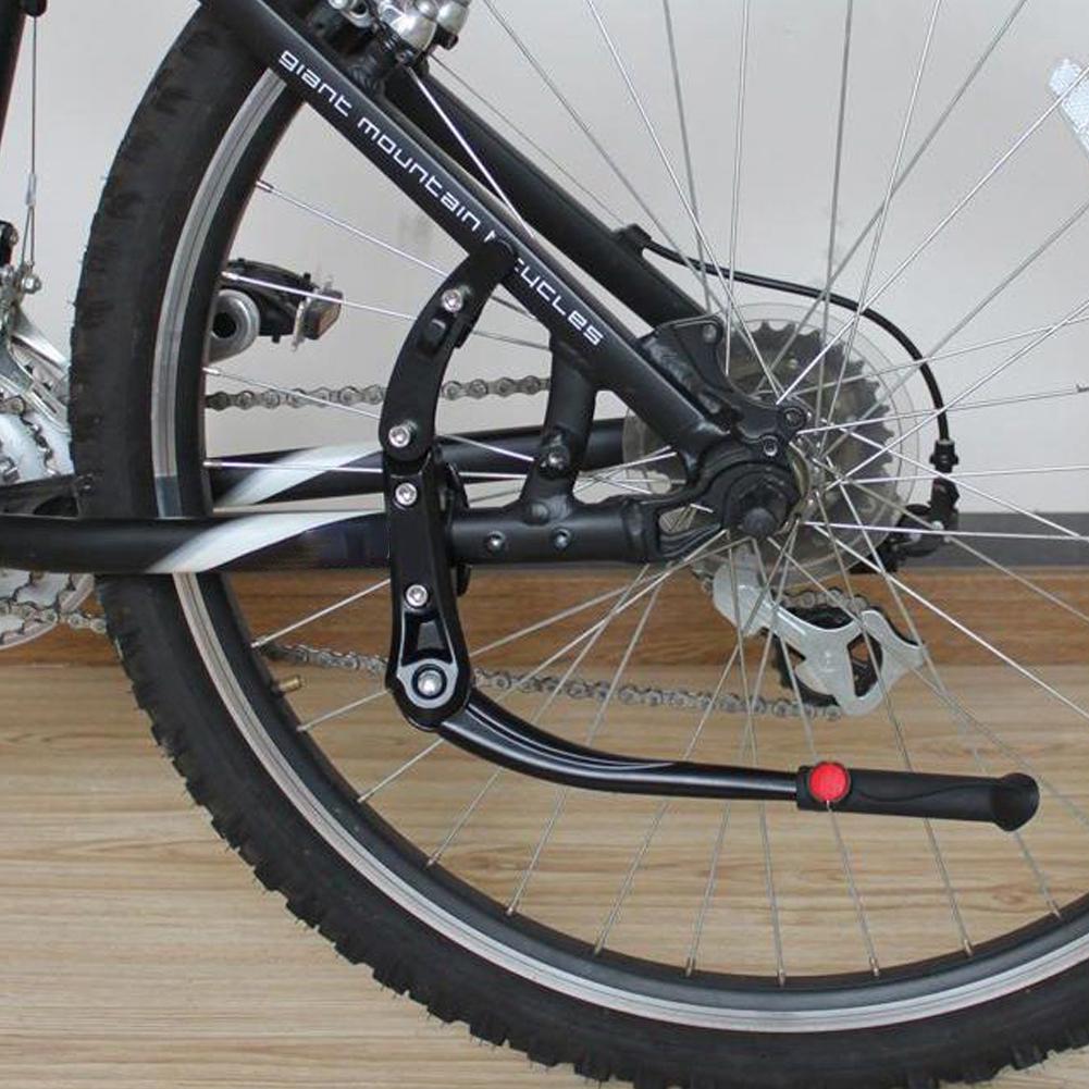 Cavalletto per Mountain Bike e Bicicletta da Strada Cavalletto in Alluminio 24/26/27.5/29/700C Regolabile Supporto per Mountain Bike Parcheggio Latera