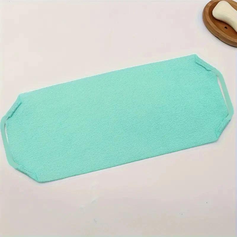 Exfoliating Back Scrub Towel Double-Sided High Elasticity Exfoliator Body Scrub Towels Bathing Massage Wash Brush Bath Tools