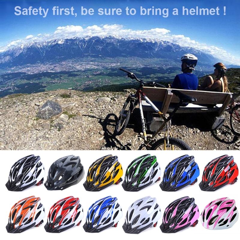 Cycling Helmet Comfortable Lining Light Weight Bicycles Helmet Hollows Breathable Cycling Helmet for Outdoor Sports