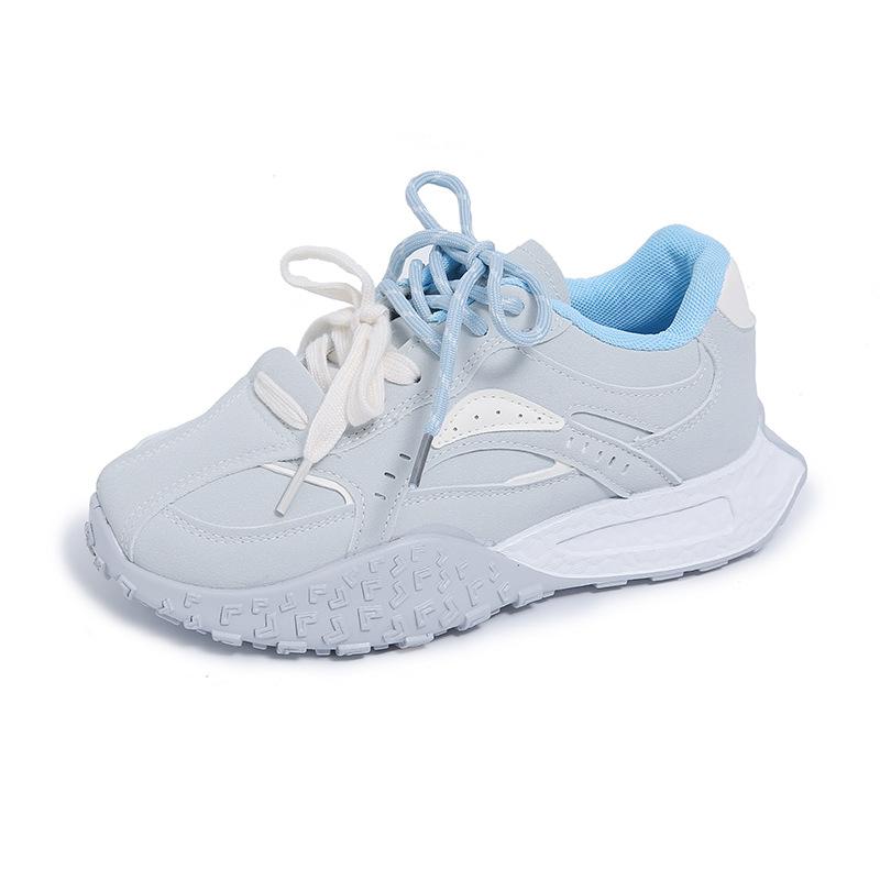 Malé bílé boty dámské jarní nové studentské volnočasové sportovní všestranné plátěné boty