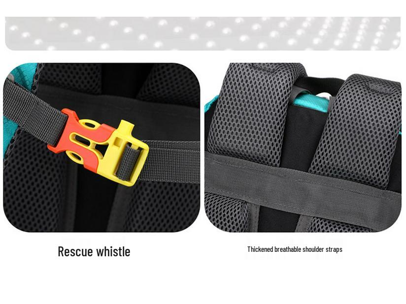 Men's Water-Resistant Outdoor Hiking and Camping Backpack