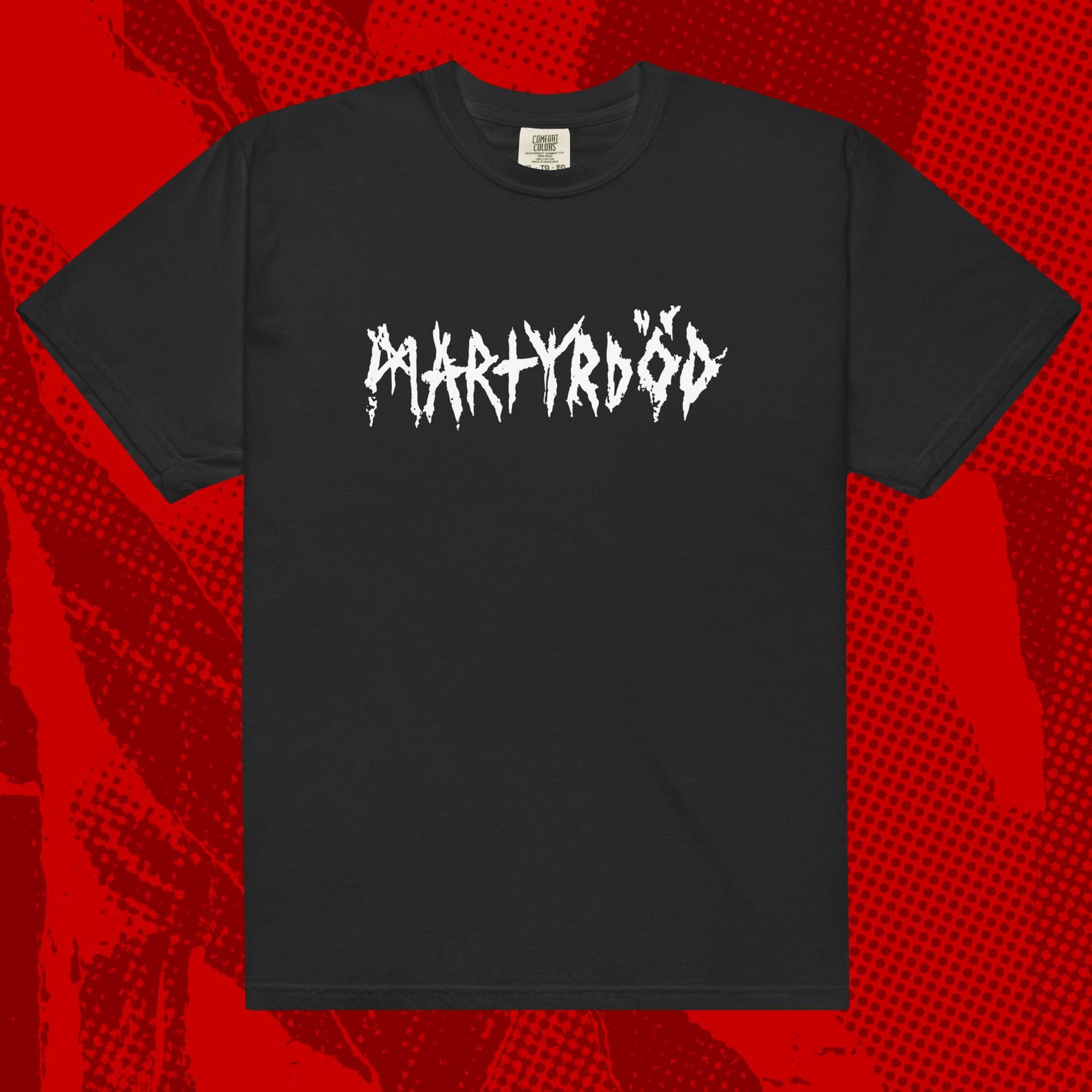 Martyrdod Logo Shirt | Crust Anarcho Punk Skitsystem Disfear Tragedy S