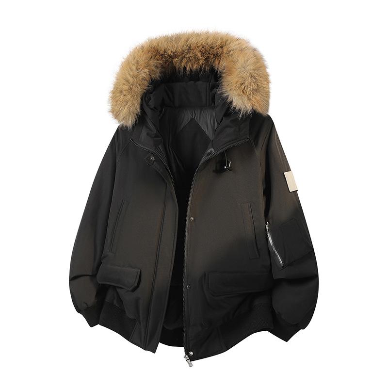 Men's Thick Winter Padded Cotton Parka Jacket