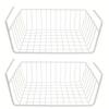 Modern Wire Storage Rack & Hanging Organizer | Space-Saving for Kitchen, Pantry, Desk | Home & Office Storage Basket