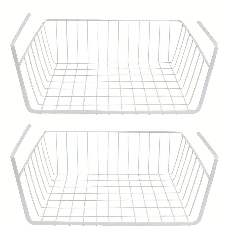 Modern Wire Storage Rack & Hanging Organizer | Space-Saving for Kitchen, Pantry, Desk | Home & Office Storage Basket