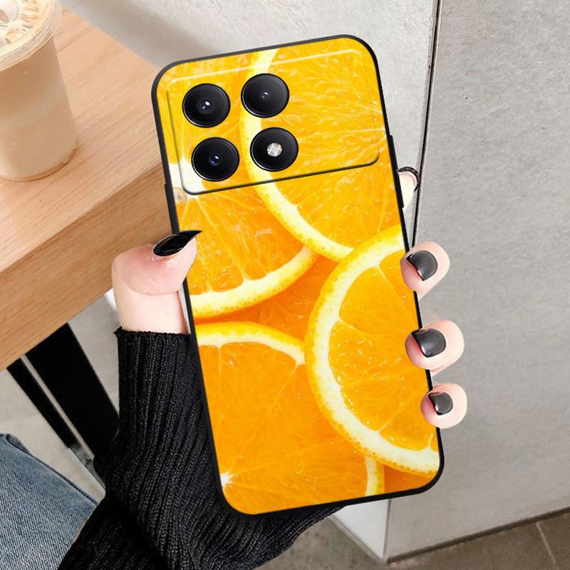 For POCO X6 Pro Case Cover Fundas Black Soft Silicone TPU Protective Phone Case For Xiaomi POCO X6 Pro Bumper Coque POCOX6 X 6