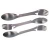 3Pcs Set Outdoor Multifunctional 5 in 1 Knife Spoon Fork Bottle Can Opener Utensil