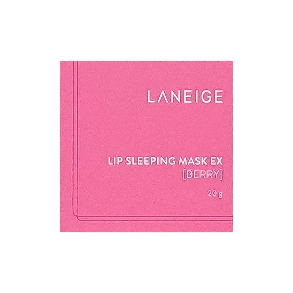 LANEIGE Lip Sleeping Mask EX Berry 20g Gently exfoliates the lips