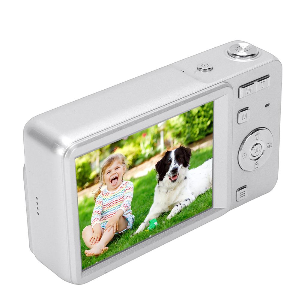 4K Sliding Digital Camera 64MP HD Auto   16X Digital Zoom Retro Students Camera with 2.8 Inch Screen for Travel Photography