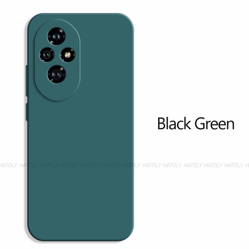 

Чехол для Honor 200 Чехол для Honor 200 Мягкий чехол из ТПУ, противоударный чехол из жидкого силикона, защитный чехол для телефона, задняя крышка для Honor 200 Honor 200