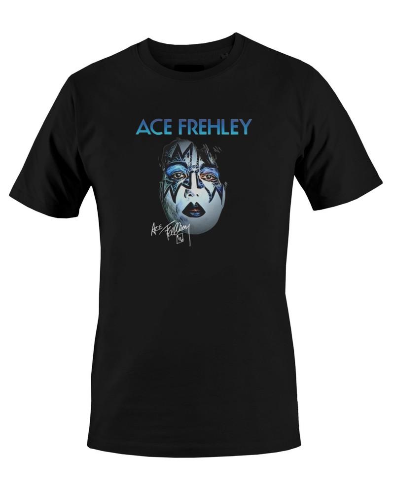 Ace Frehley Koszulka Unisex z Graficznym Nadrukiem Podpis Ace Frehley Męska S M L XL 2 3 4 XL Koszulka Unisex Koszulka Graficzna